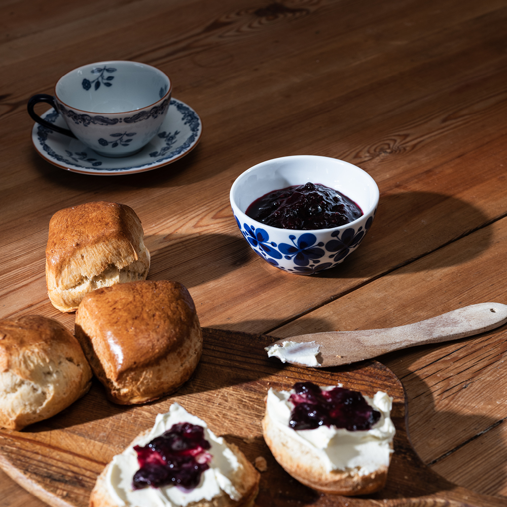 Rörstrand Mon Amie liten skål 10 cm blå/vit