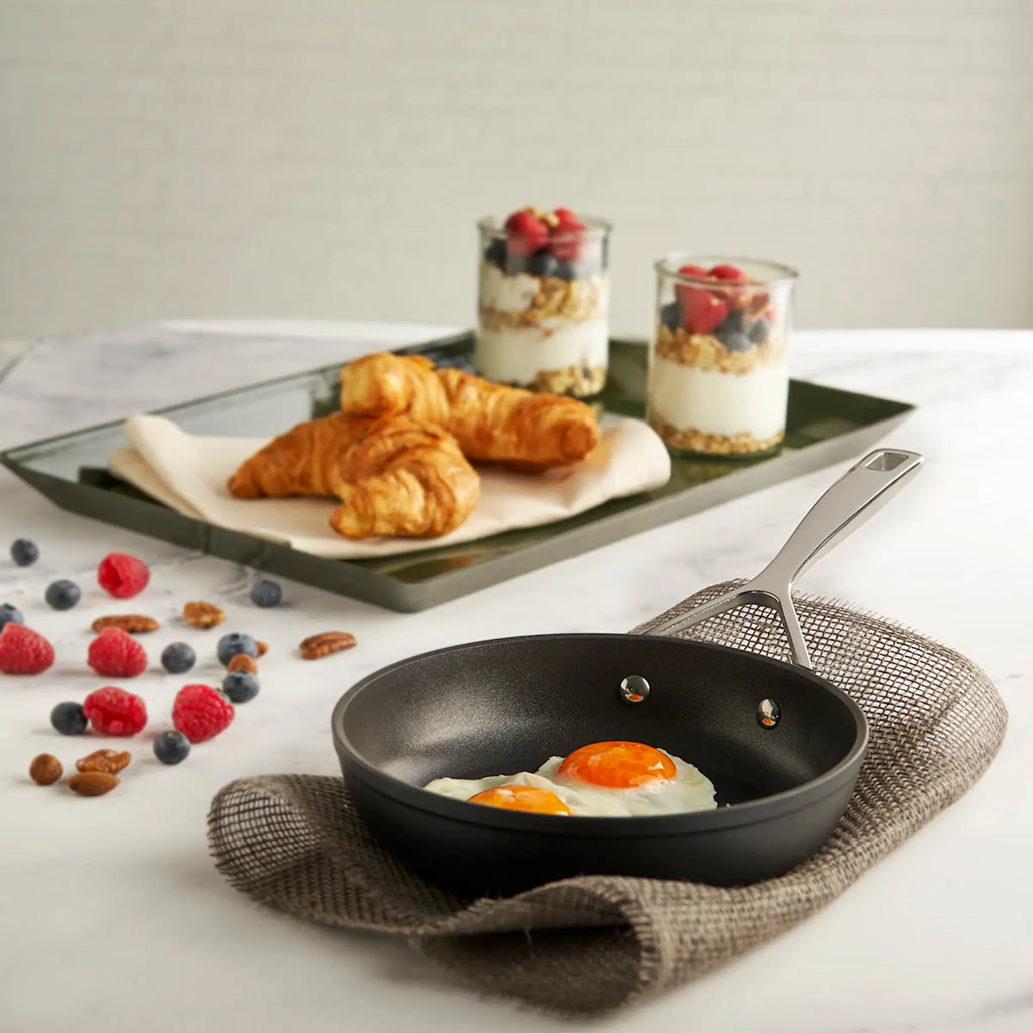 Demeyere Alu Pro 5 Ceraforce stekpanneset 24+28 cm keramisk