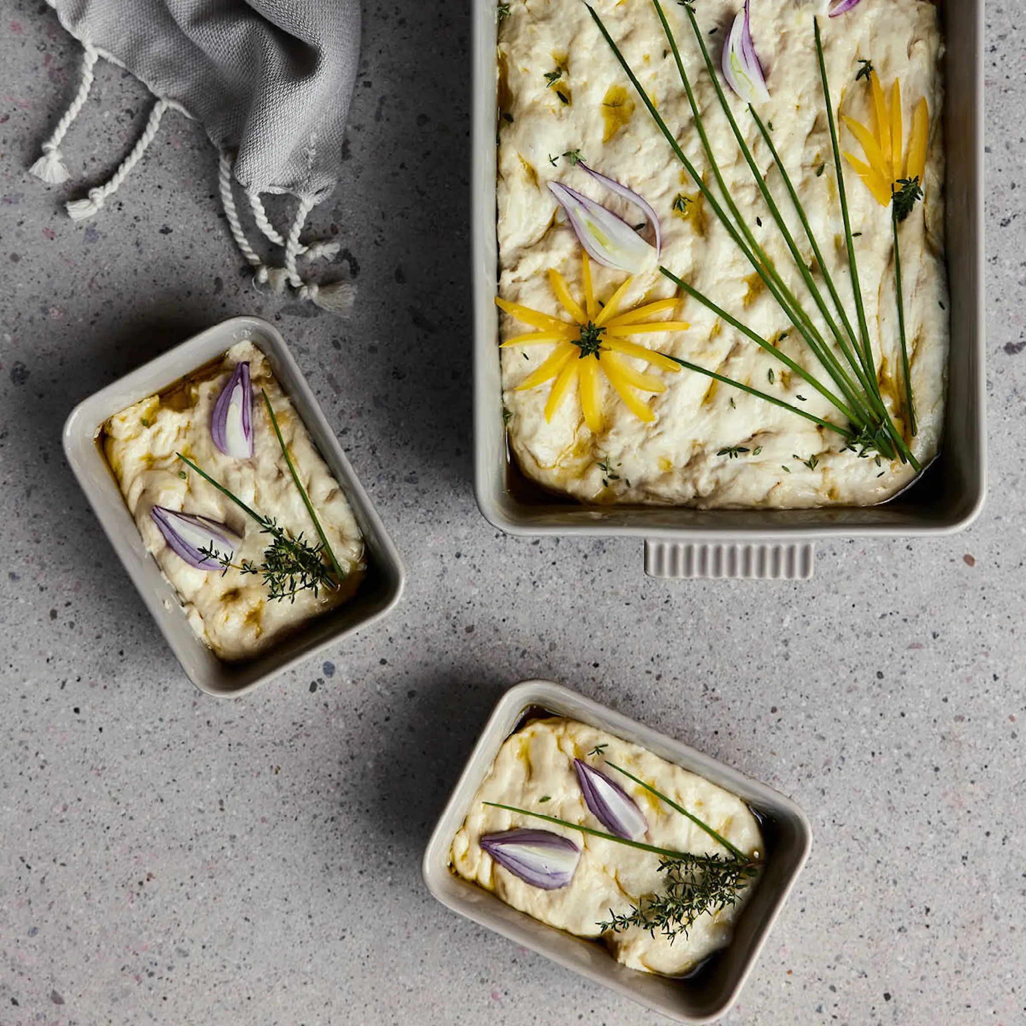 Sagaform Flora Ugnsformar 12 cm 2-pack Beige