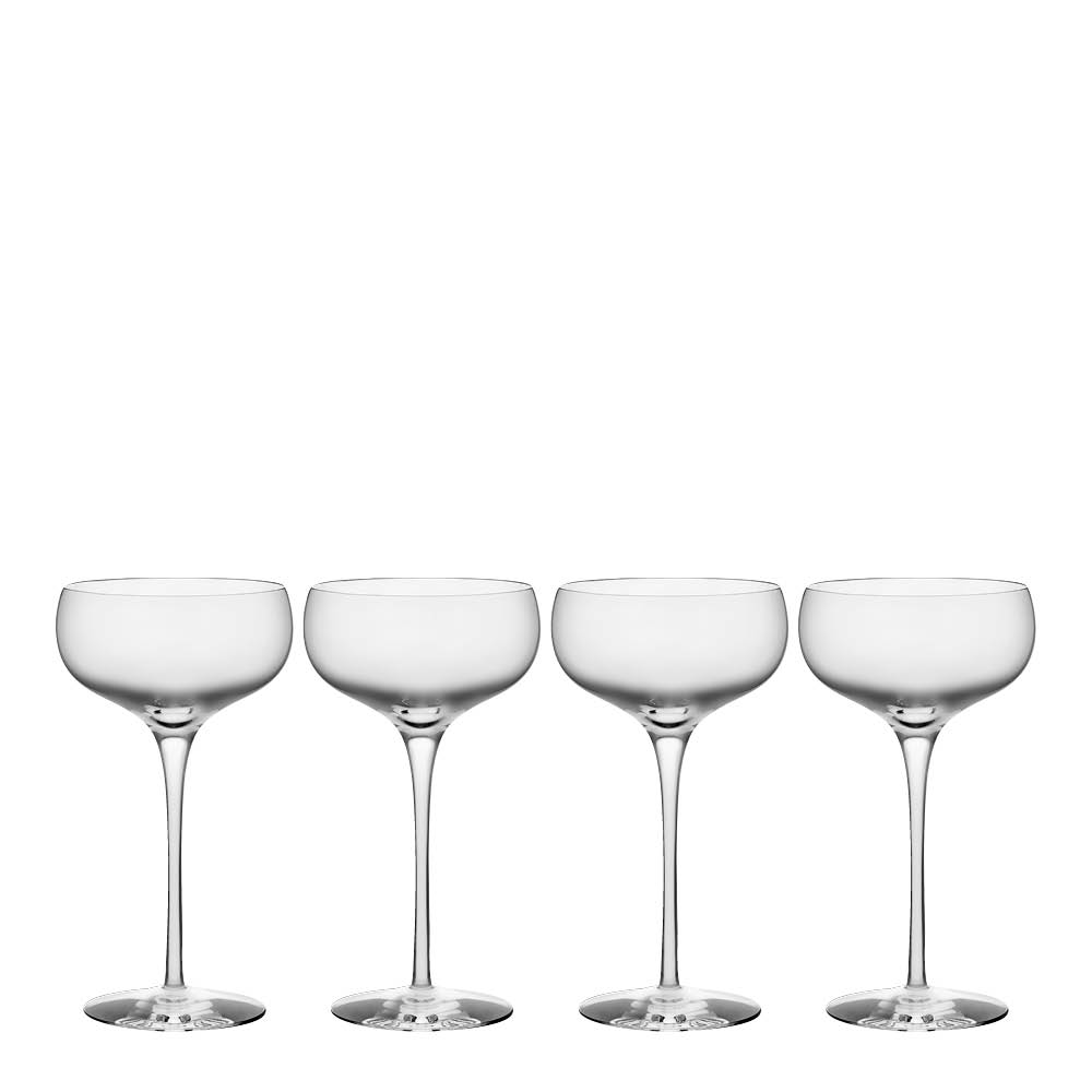 Kosta Boda Nutid coupe-lasi 26 cl 4 kpl
