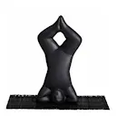Lisa Larson Yoga No.3 figur 16 cm svart
