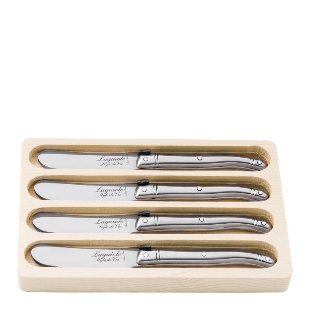 Laguiole Style de Vie - Laguiole Voiveitsi 4 kpl Ruostumaton teräs