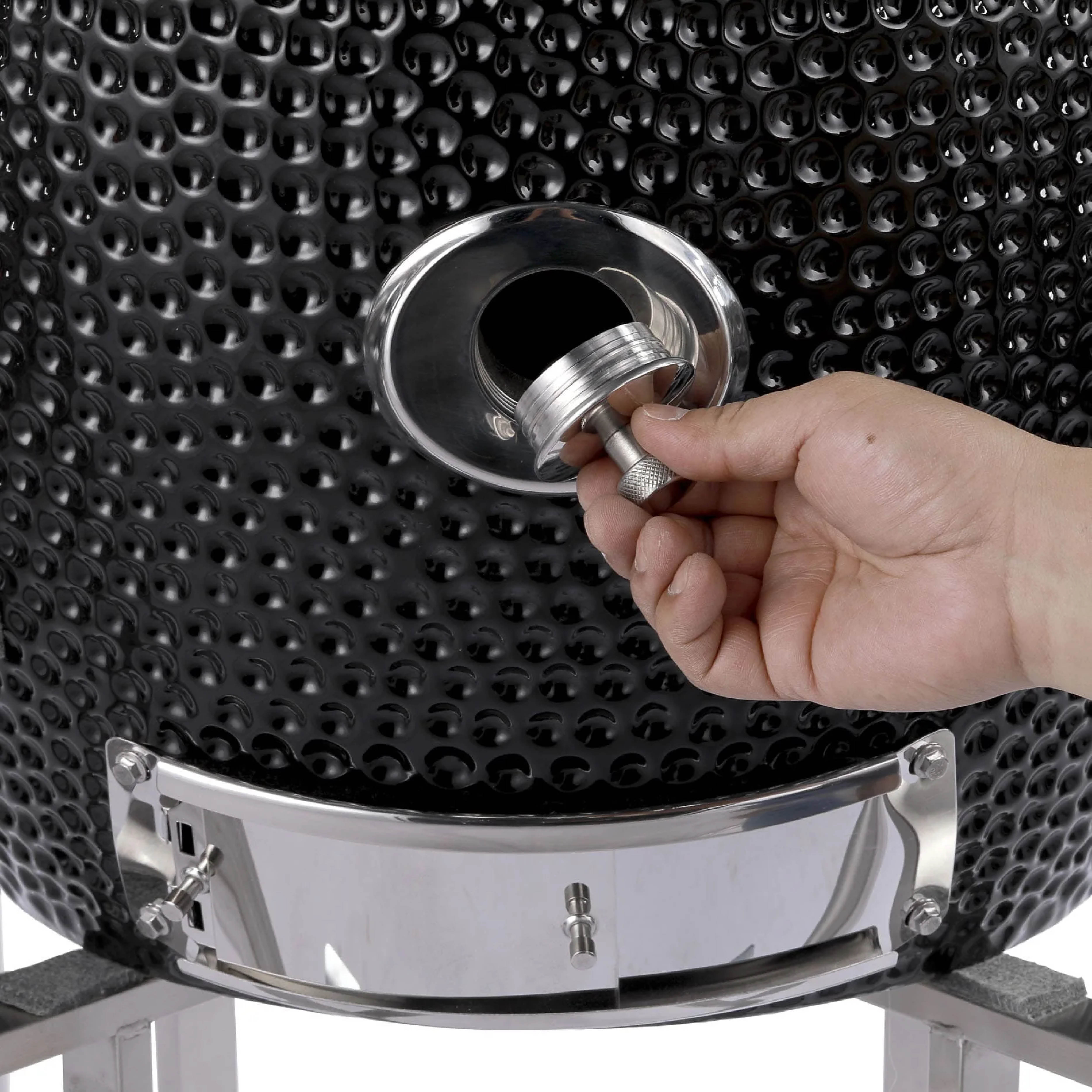 Kamado SUMO Kamado Grill Signature Hiiligrilli Midi/Large musta