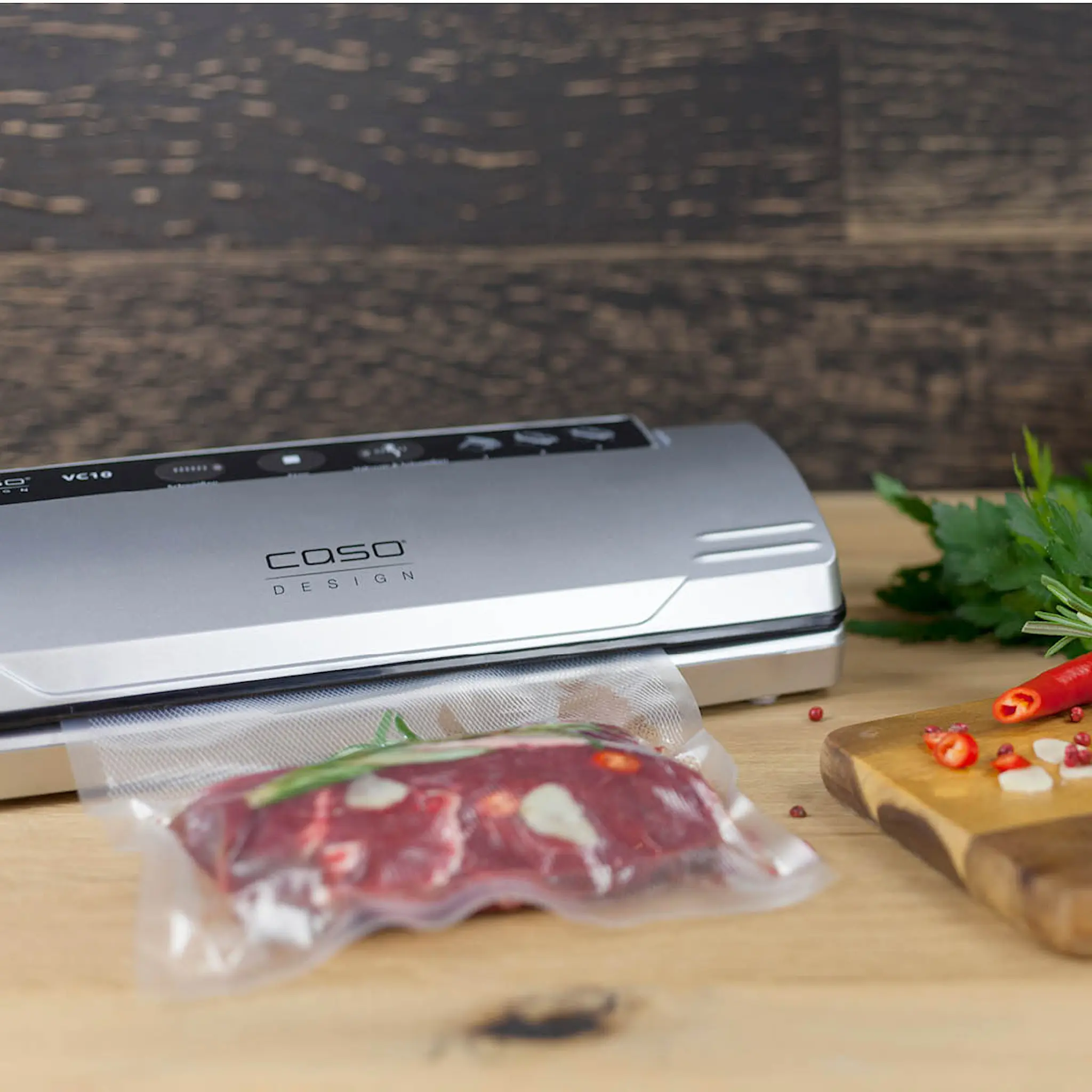 Steba SousVide set med vakuummaskin & tillbehör silver