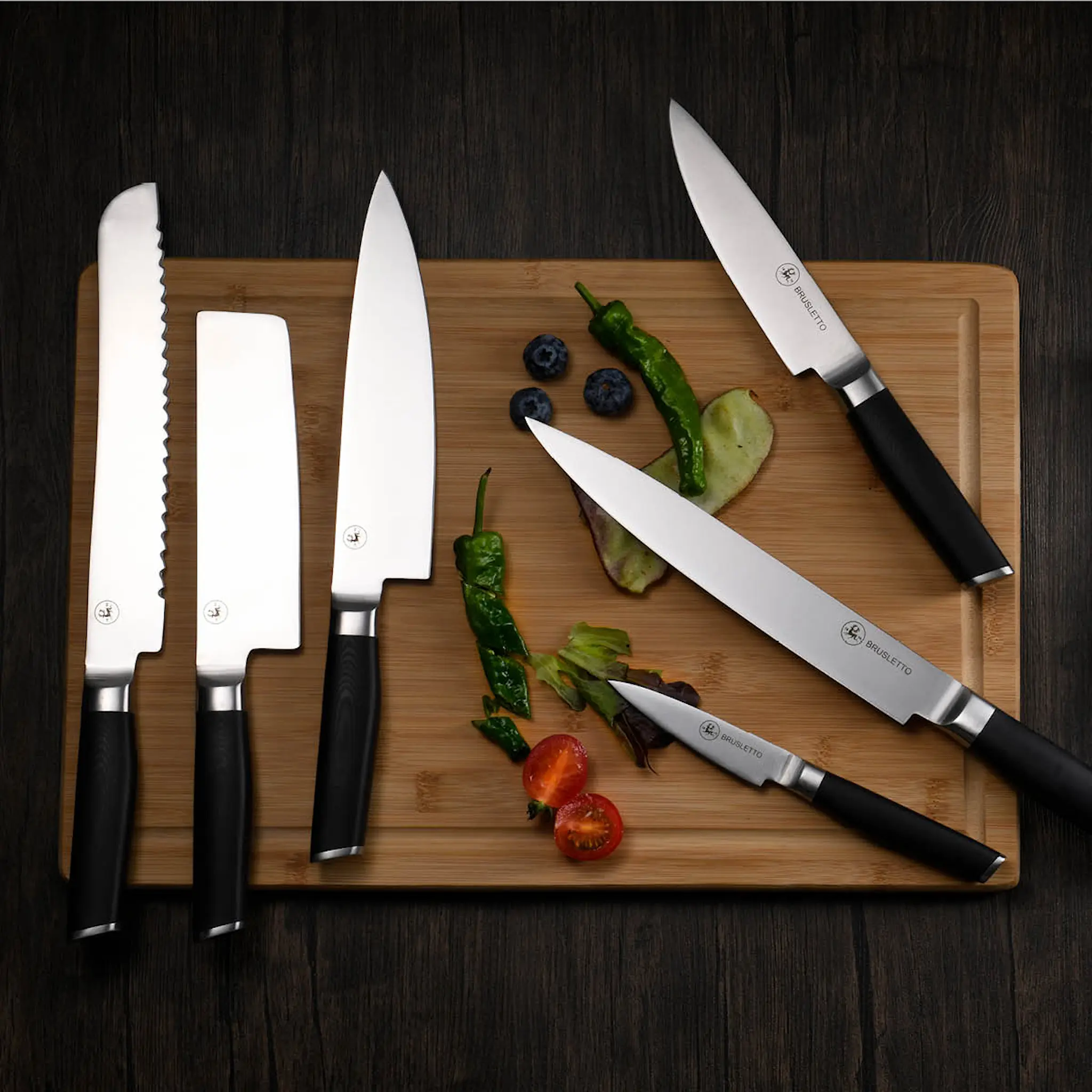 Brusletto Knivset 6 Delar