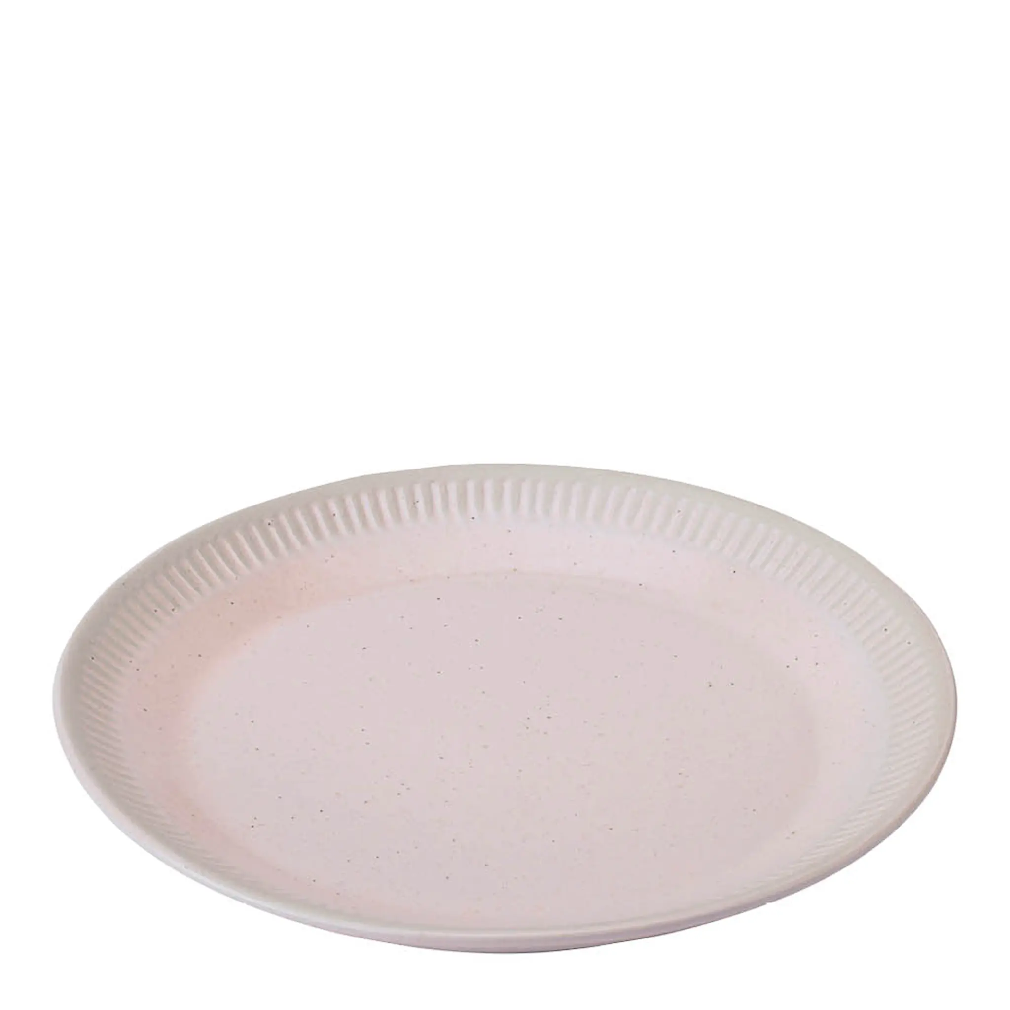 Knabstrup Keramik Colorit Tallrik 22 cm Rosa