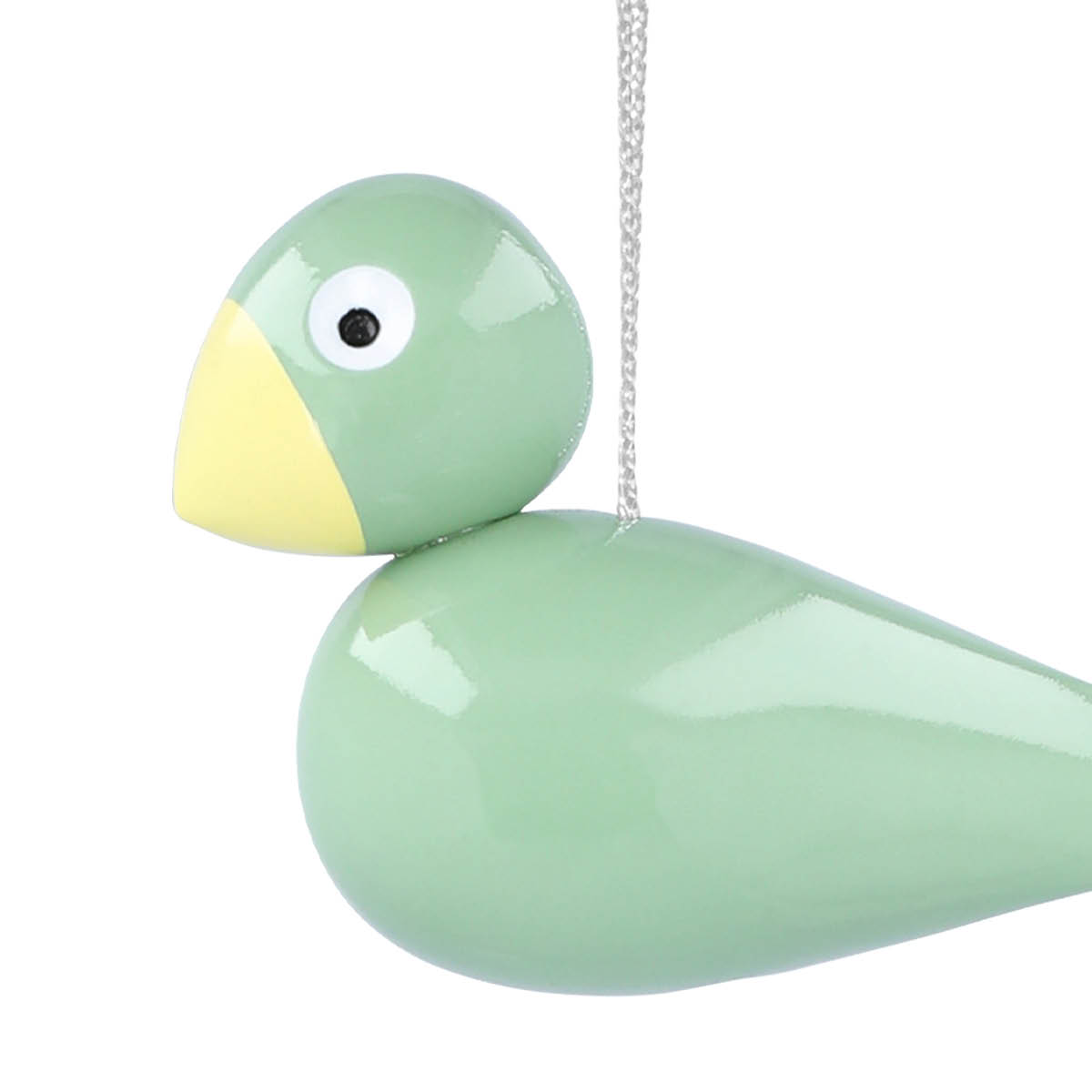 Kay Bojesen Denmark Songbird Puulintu 5 cm 3 kpl Vihreä/Keltainen/Roosa