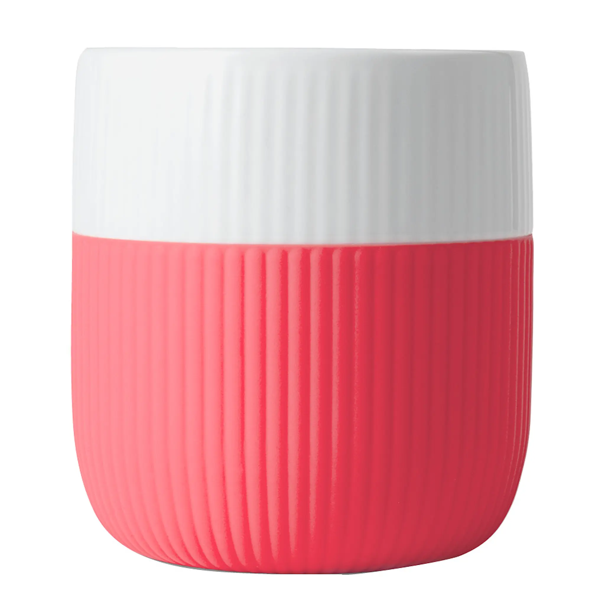 Royal Copenhagen Fluted Contrast Mugg 35 cl Hibiskus