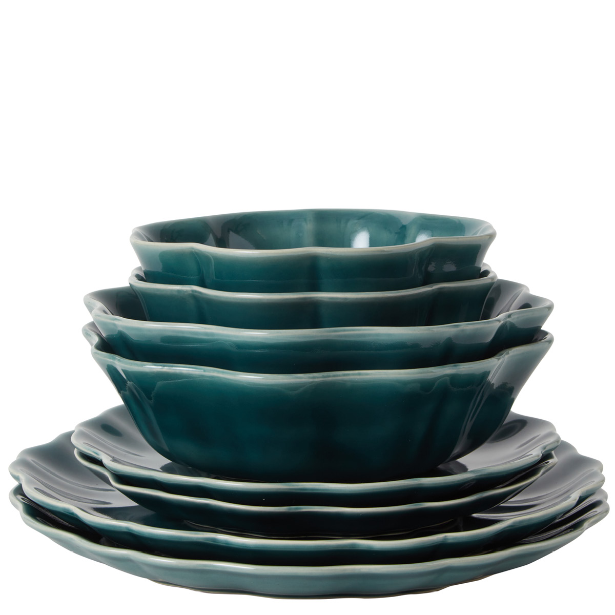 Stiernholm Camelia skål 55 cl turkos