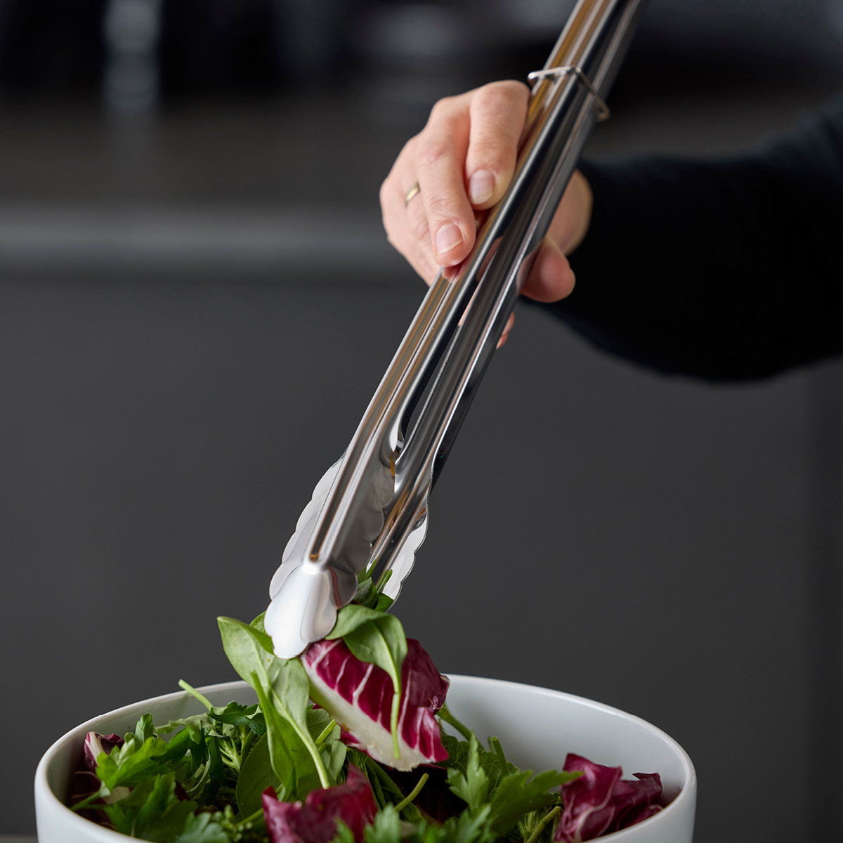 Tareq Taylor Diversity universaltang/kjøkkentang 35,5x3,5 cm stål