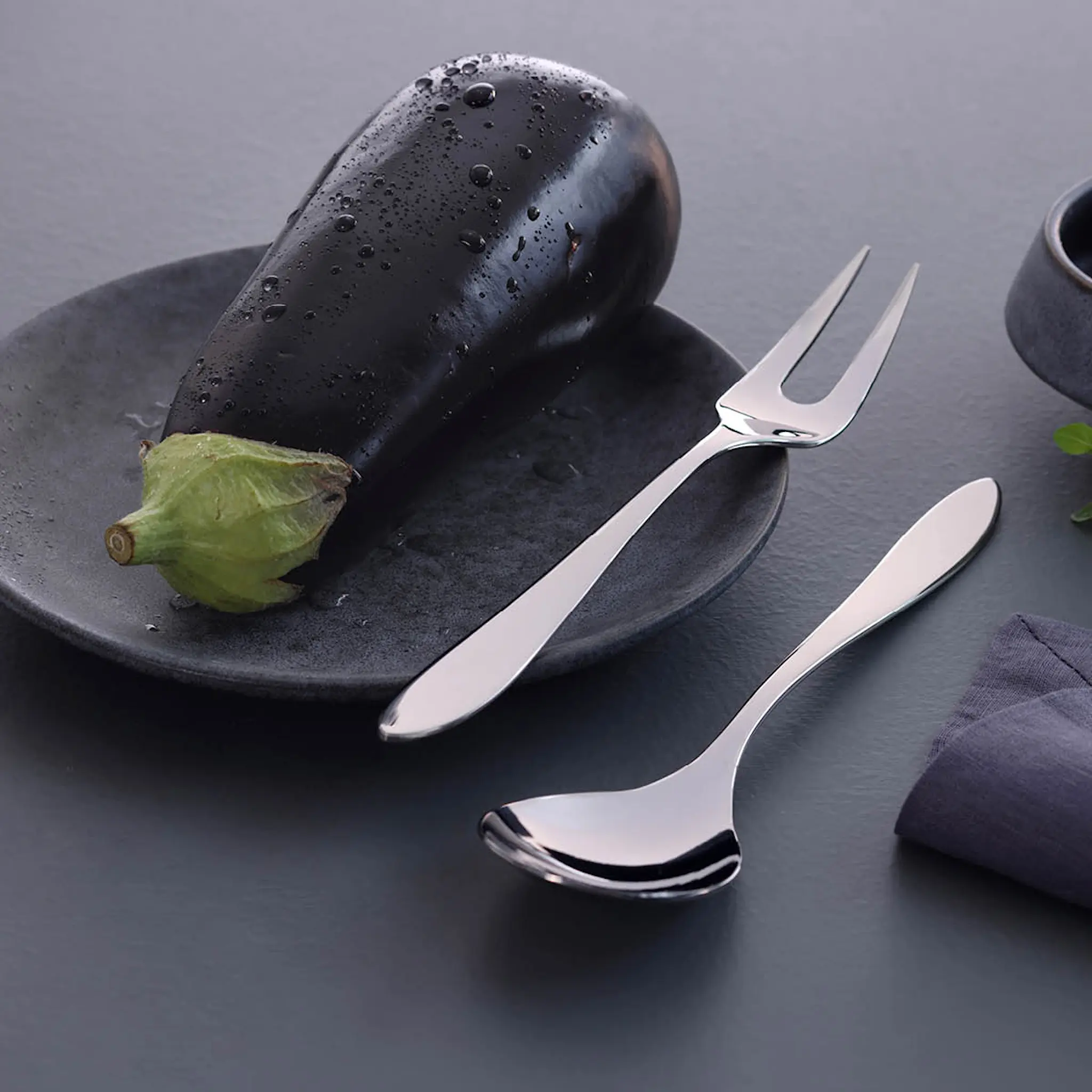 Hardanger bestikk Fjord serveringssett 2 deler hover