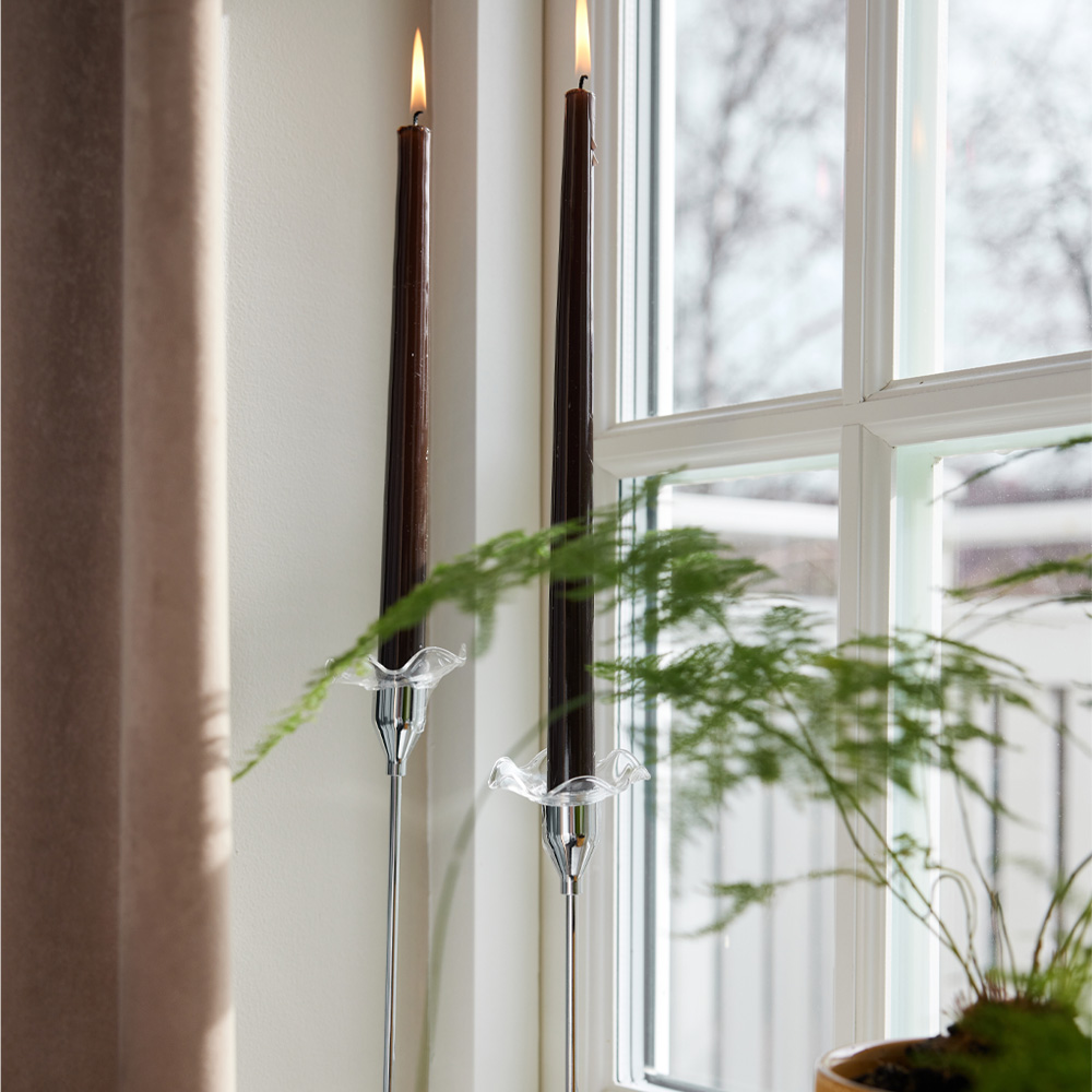 Sagaform Viva Ljusmanschett 2-pack klar