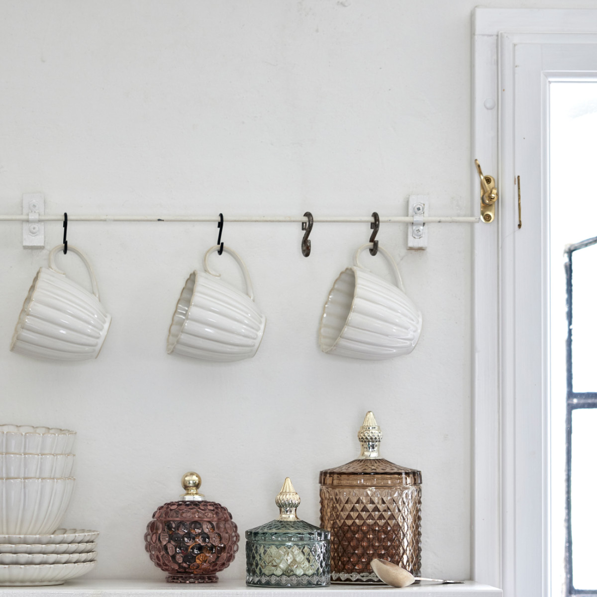 Lene Bjerre Miya Purkki 17,5 cm Ruskea