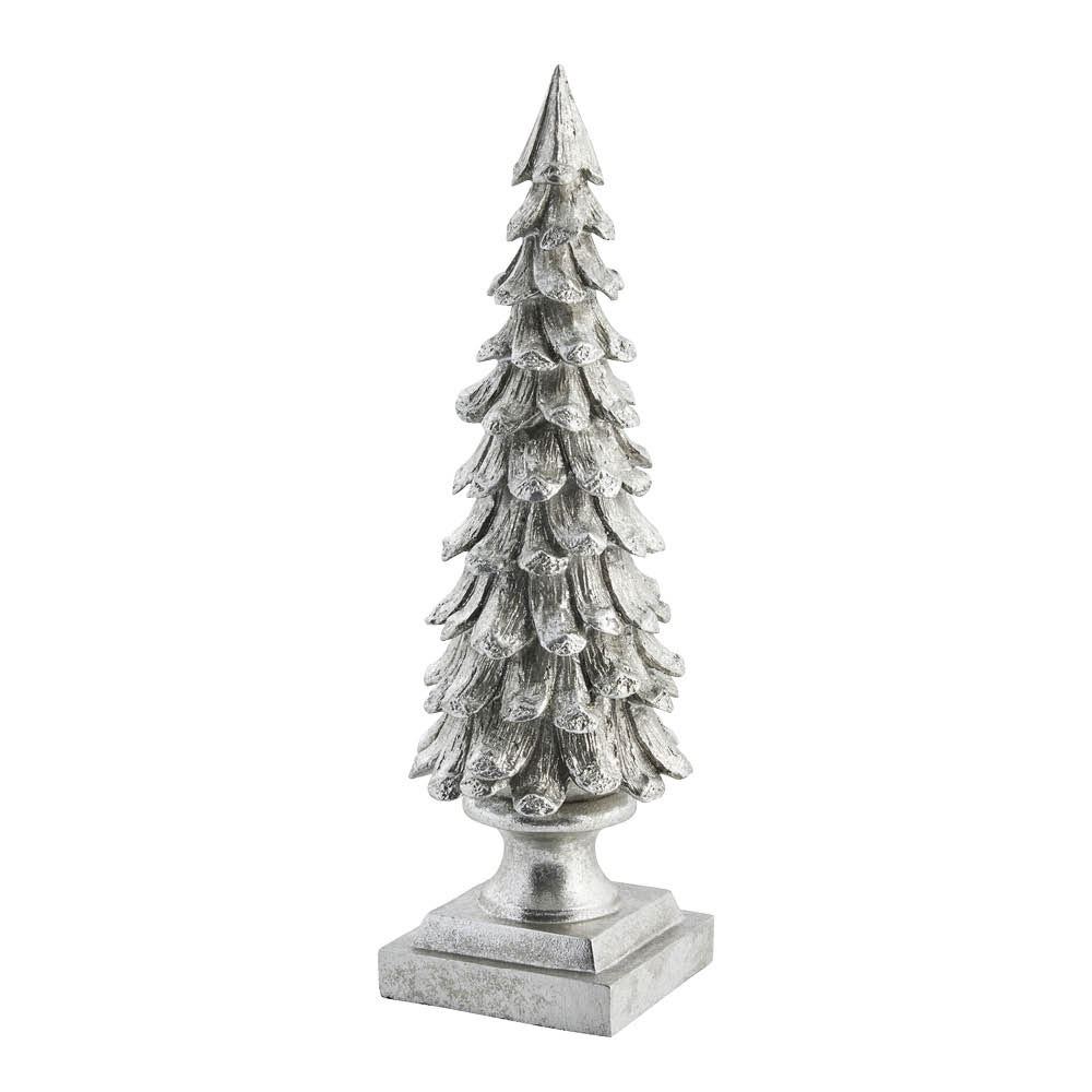 Lene Bjerre Gracie juldekoration gran 34 cm silver