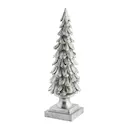 Gracie juldekoration gran 34 cm silver