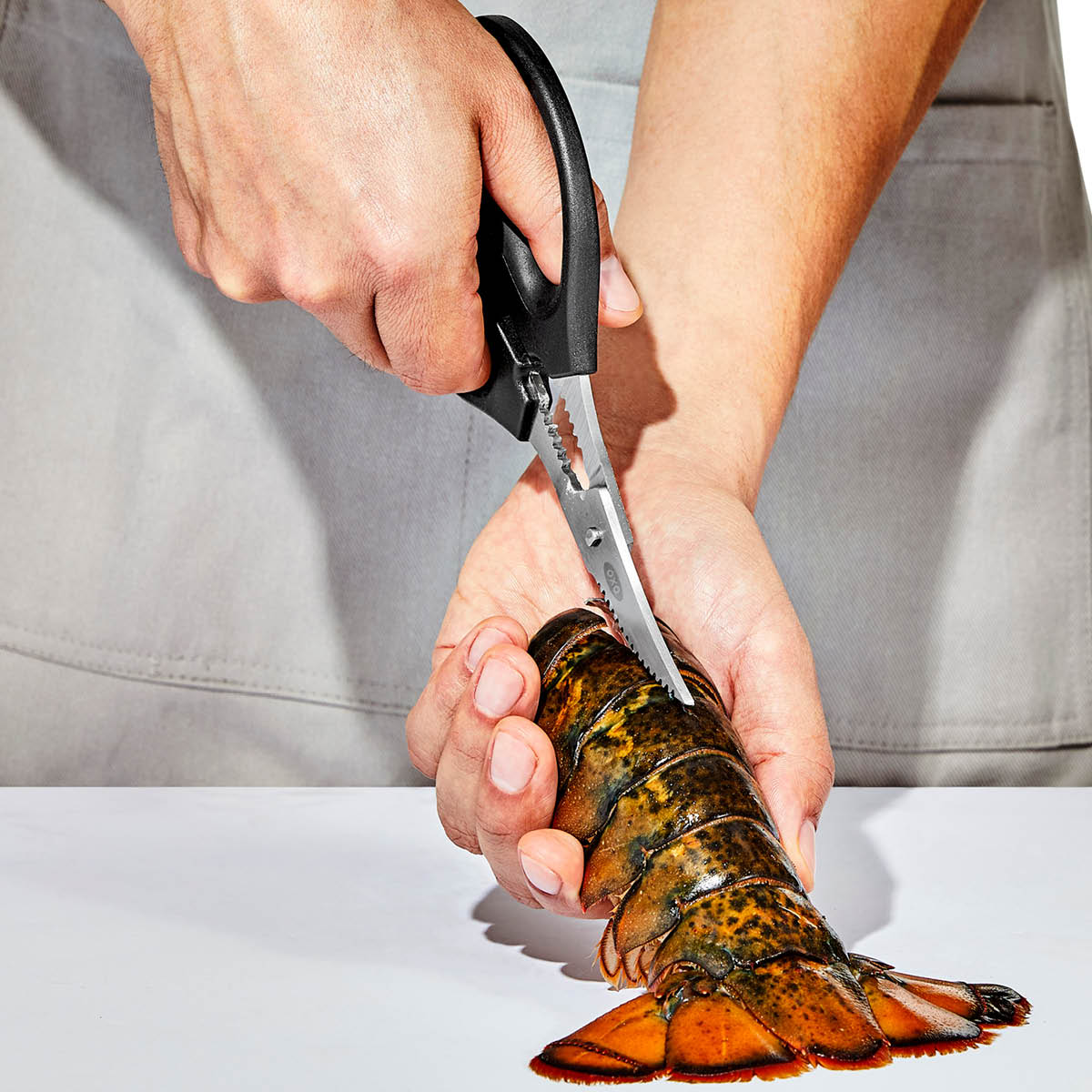 Oxo Skaldjurssax 19 cm Svart