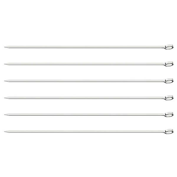 ChurrasCo Grillspett 6-Pack Blank