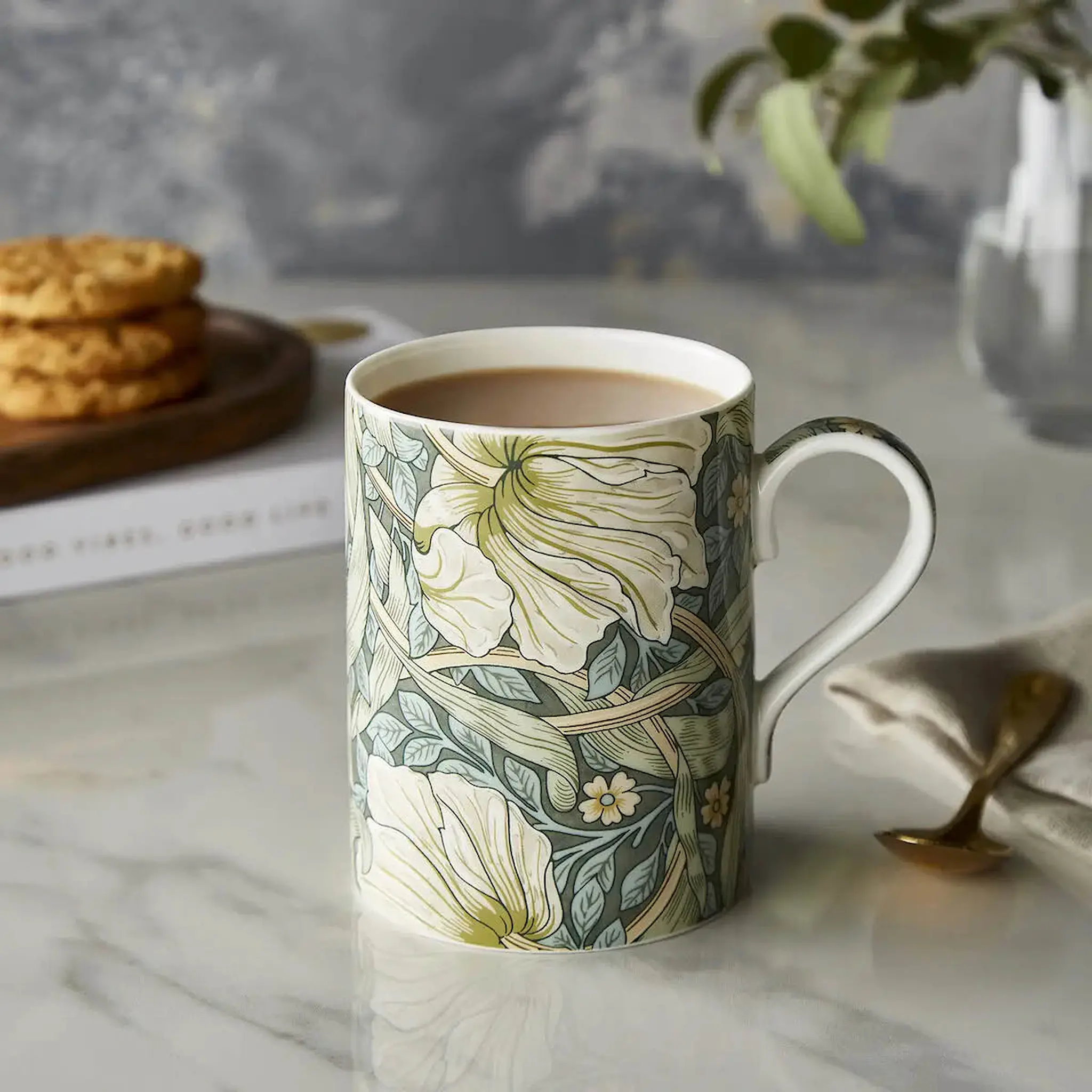 Spode Morris & Co kopp 34 cl Pimpernel