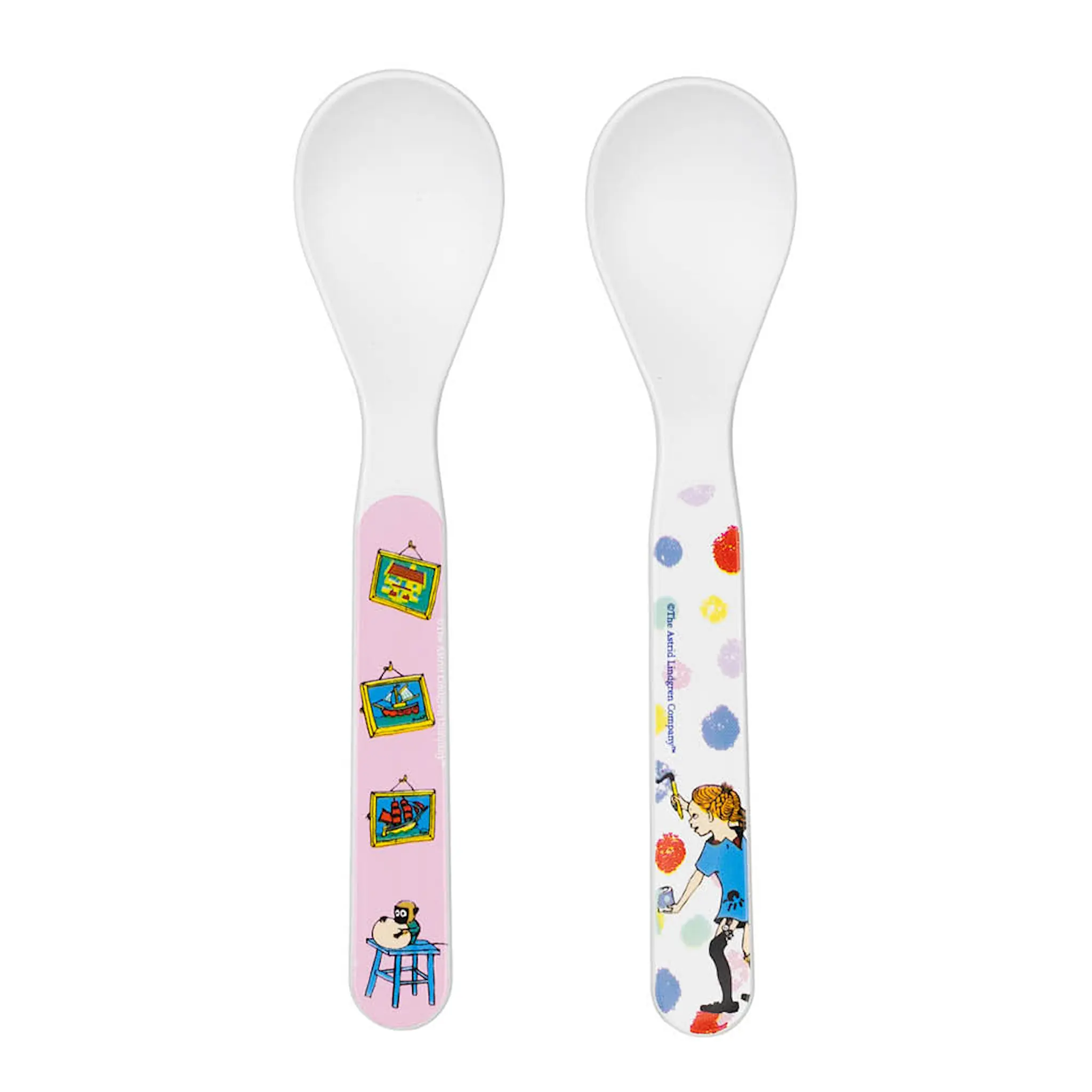 Rätt Start Pippi skedar 2-pack födelsedag