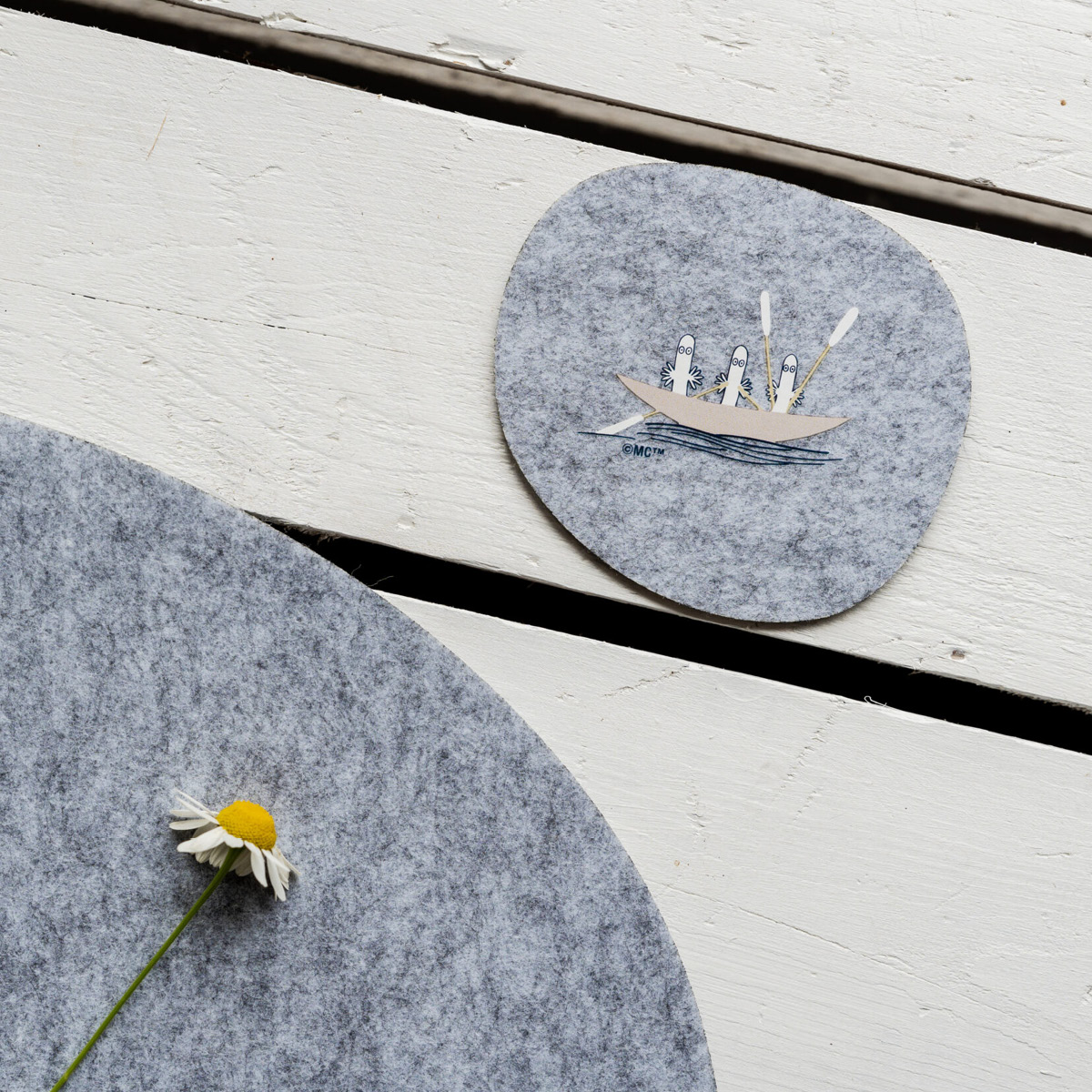 Muurla Mummi glassunderlag 4 stk sjømenn