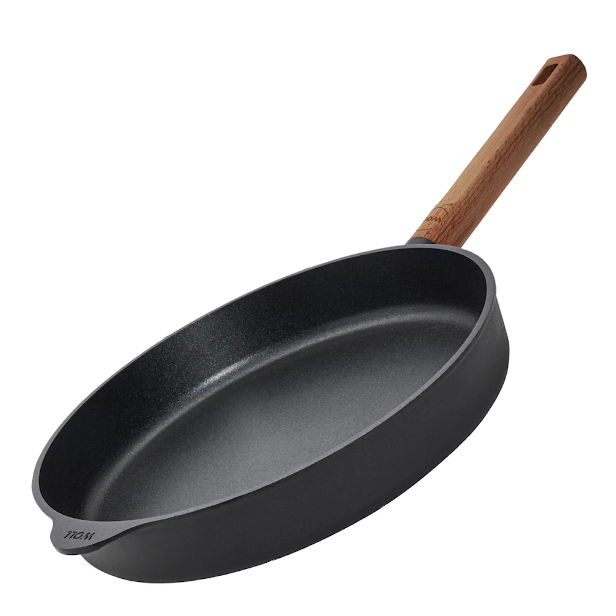 Woll ECO Logic QXR stekpanna 28 cm trähandtag