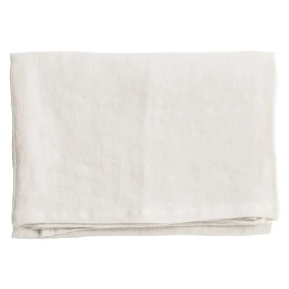 Raw Lautasliina pellava 23x15,5 cm 4 kpl Valkoinen