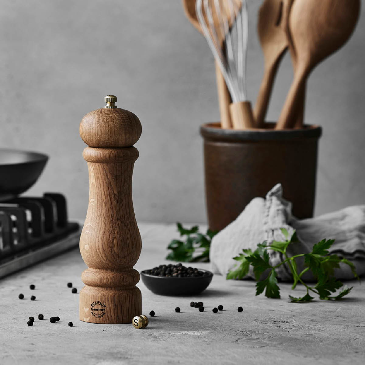 Pillivuyt Gourmet Douron kvern 20 cm eik