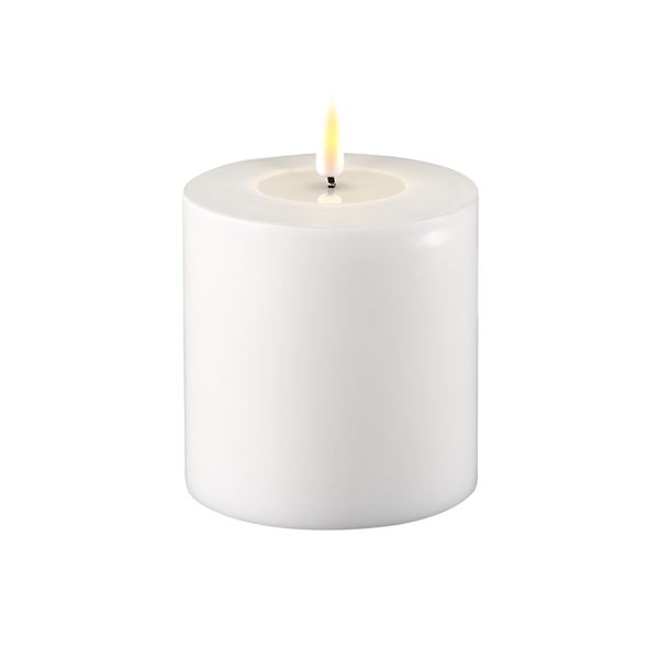 DeluxeHomeart - LED Pöytäkynttilä 10x10 cm Valkoinen
