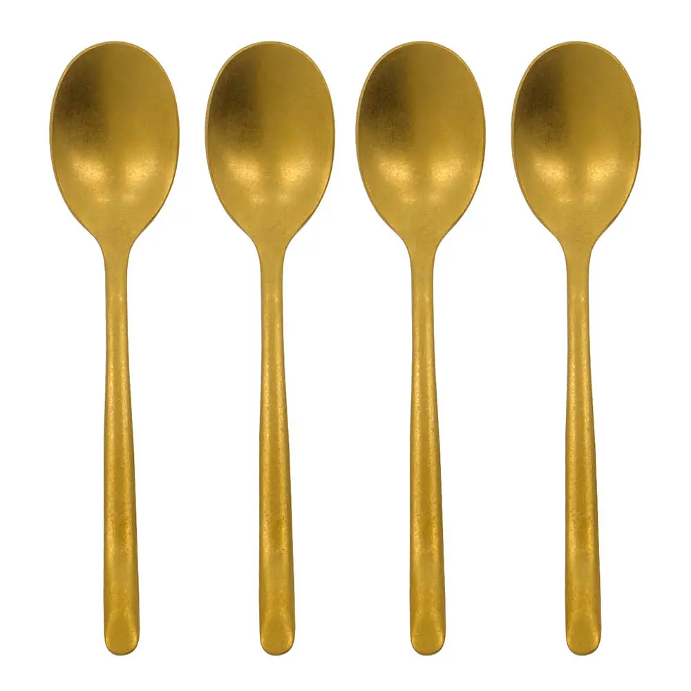 Teelusikka 14 cm 4 kpl Kulta