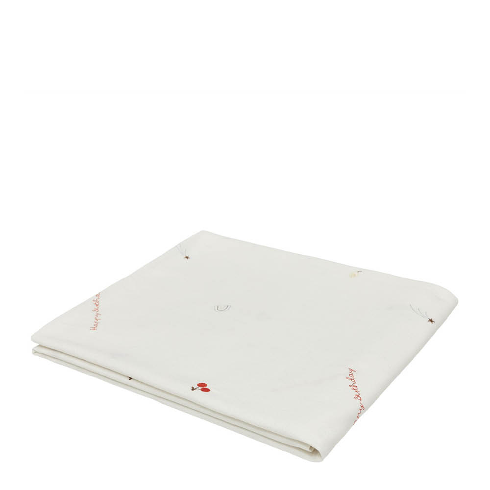 OYOY Birthday Pöytäliina 260x140 cm Offwhite