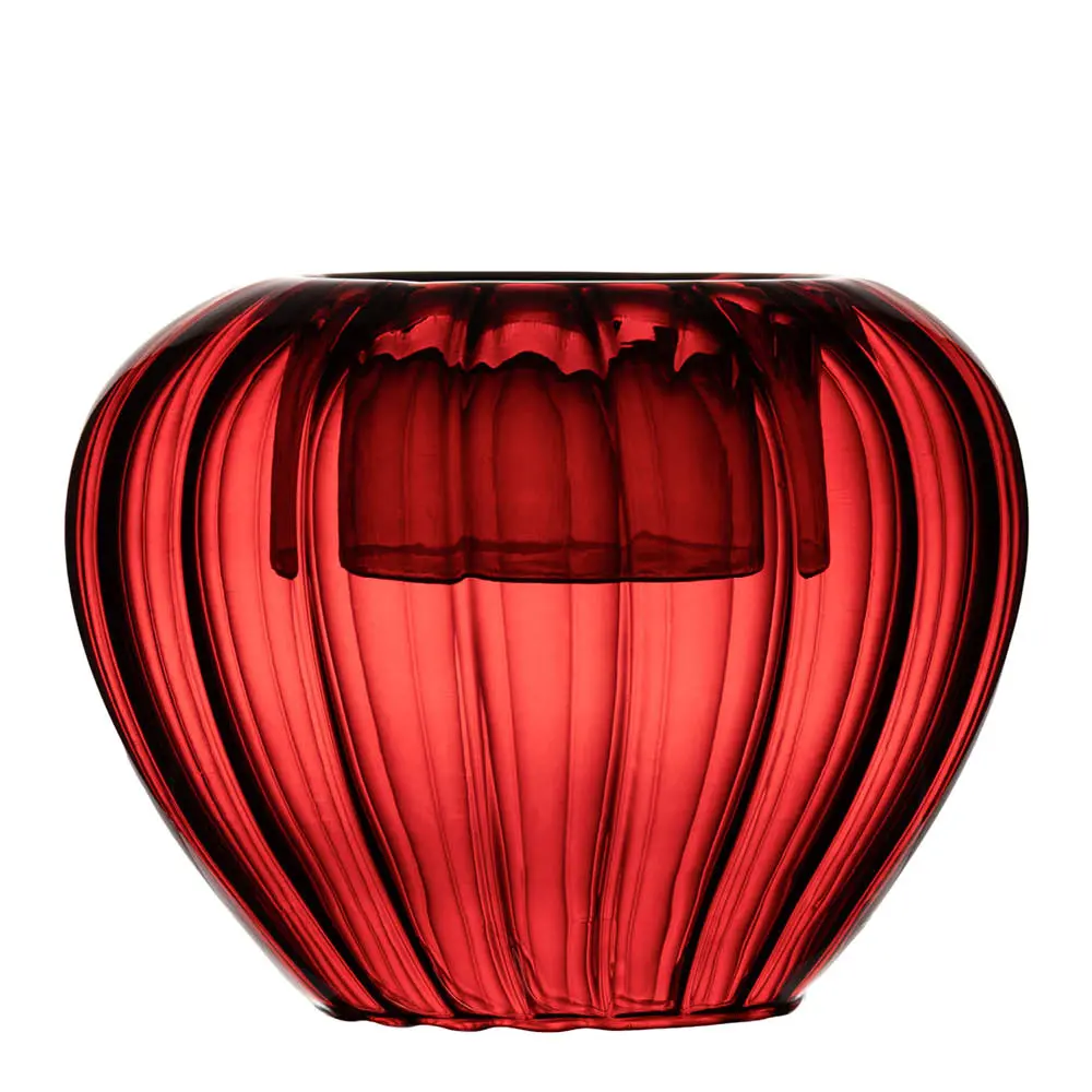 Hazel Ruby lyslykt 12 cm rød