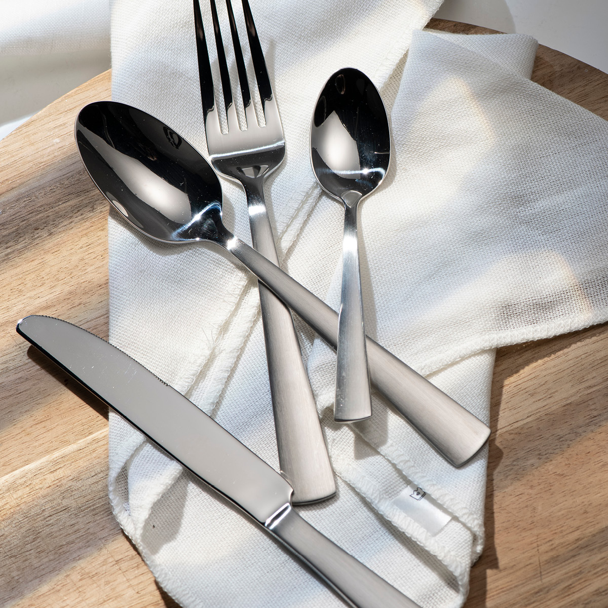 Modern House Frøya bestikksett 48 deler børstet/blank