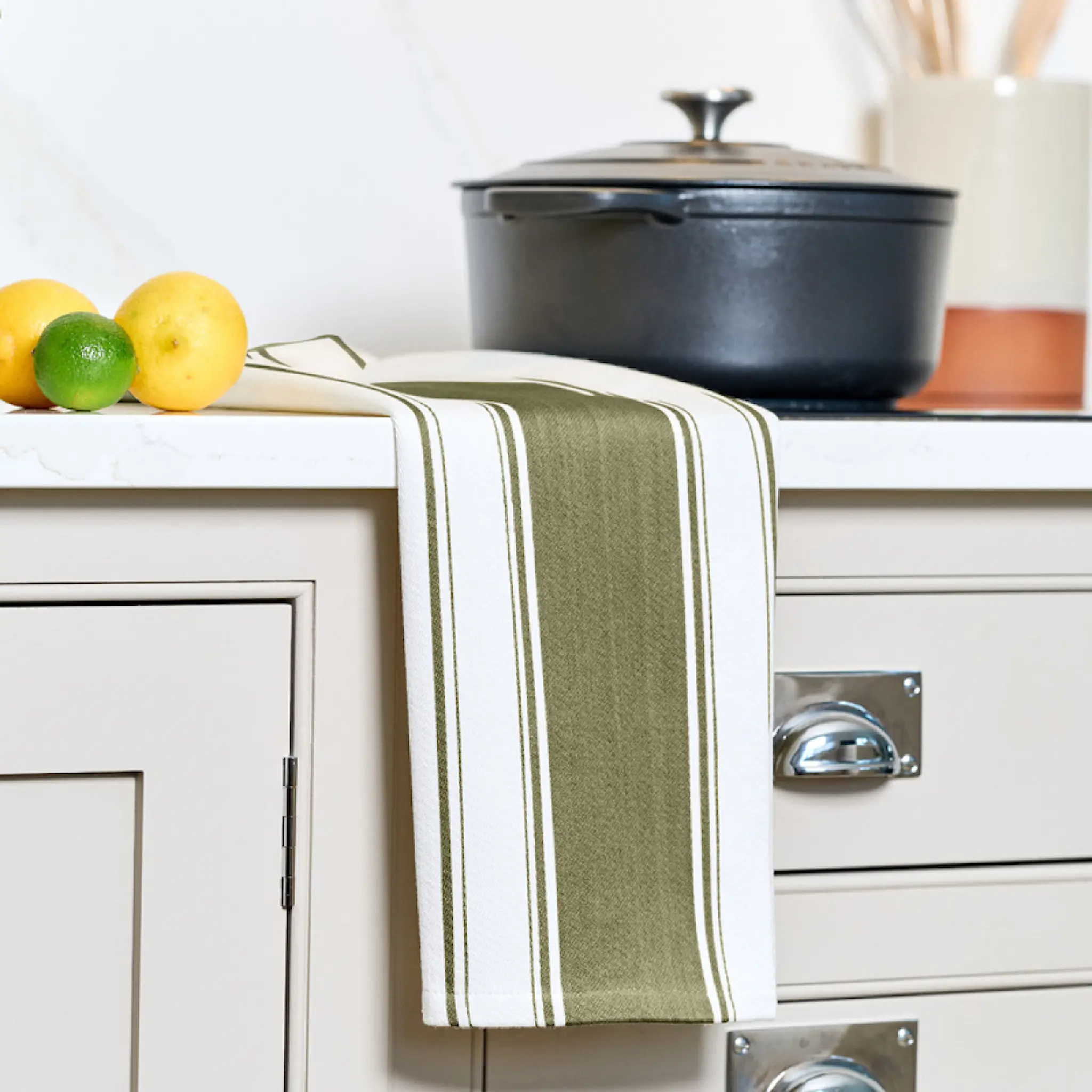 Dexam Love Colour Keittiöpyyhe 70x45 cm Oliivinvihreä