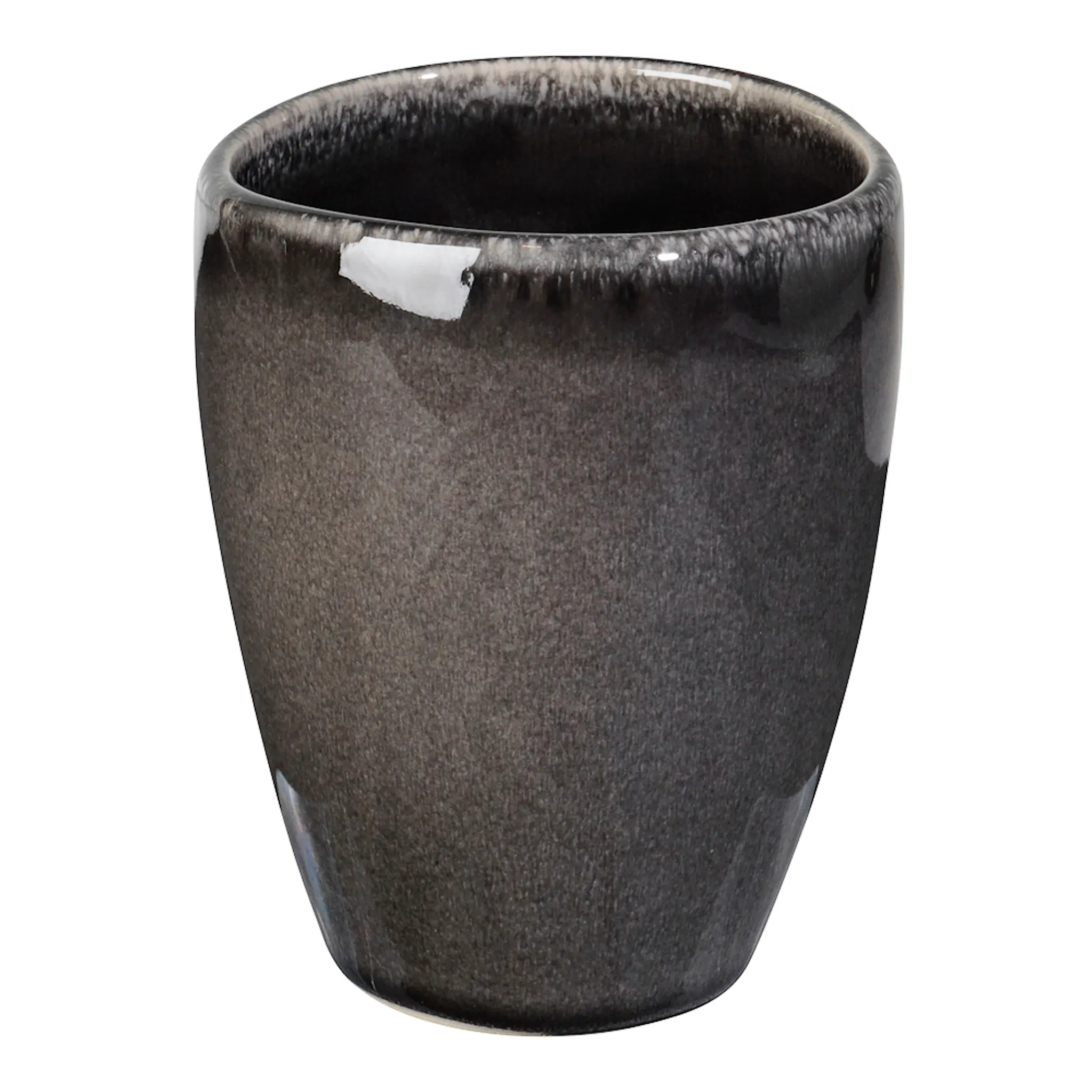 Broste Copenhagen Nordic Coal Mugg utan öra 25 cl Svart