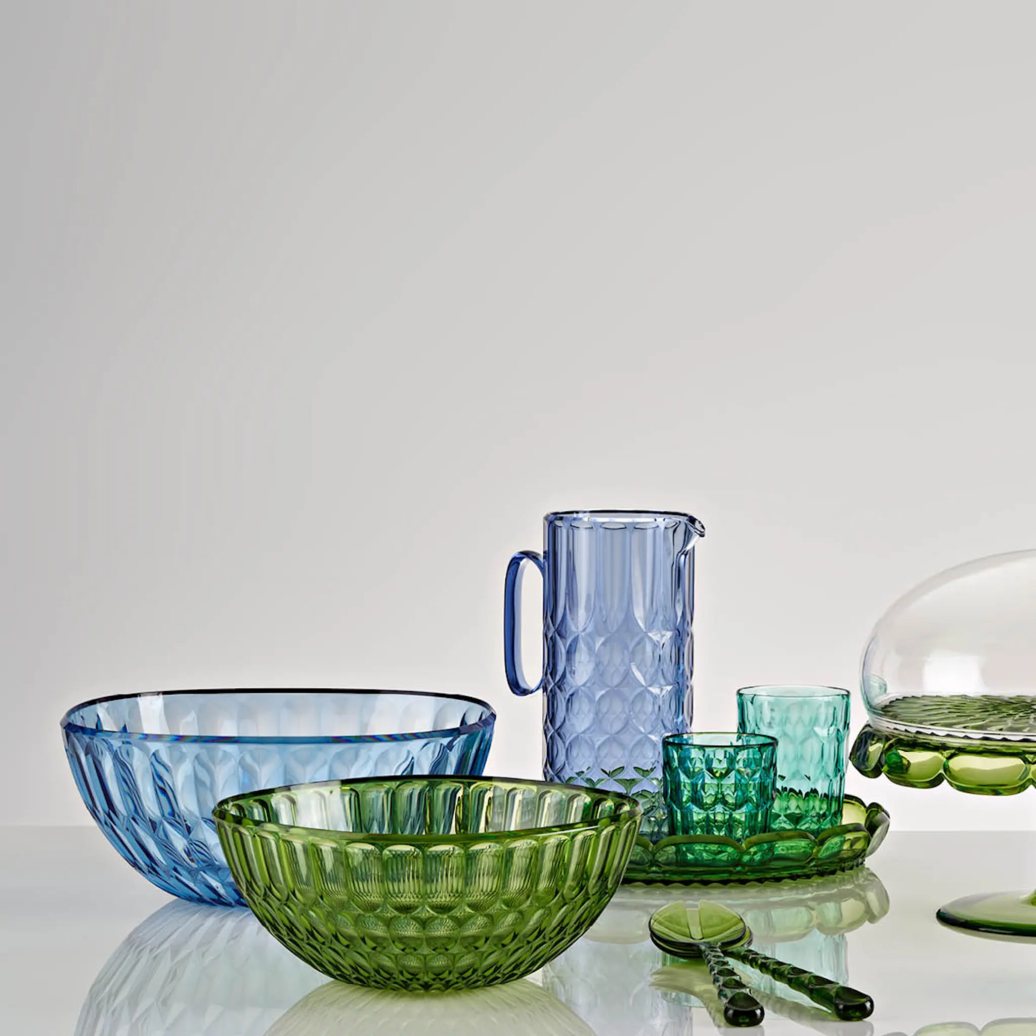 Guzzini Vanity skål 30 cm bioplast sky blue