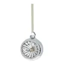 Hevig julkula 8 cm silver/silver