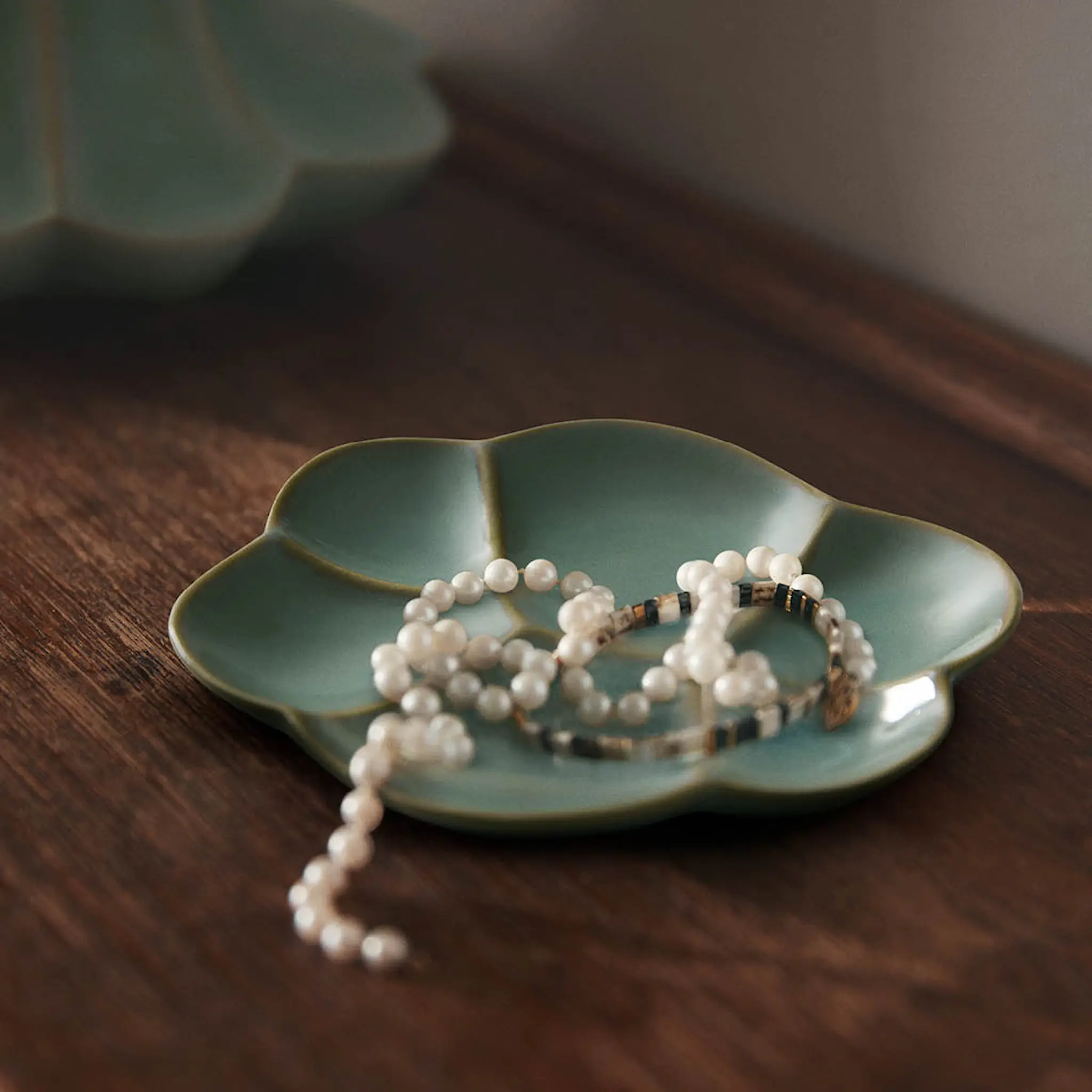 Kähler Kantarel fat litet 14 cm blå