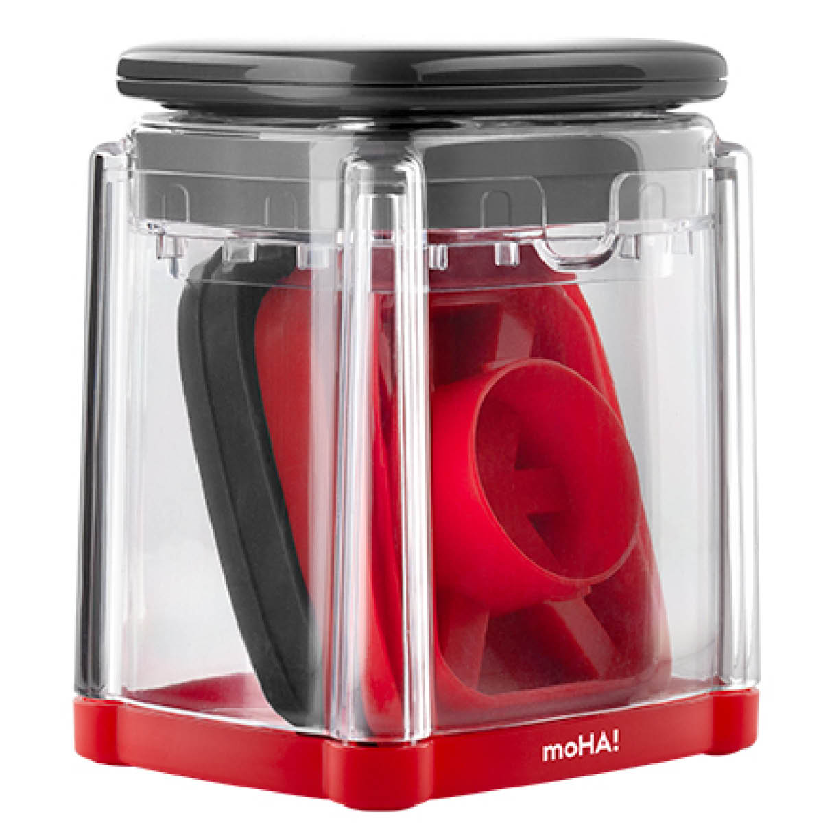 moHA! Cutbox pommes frites- og grønnsakskutter grå