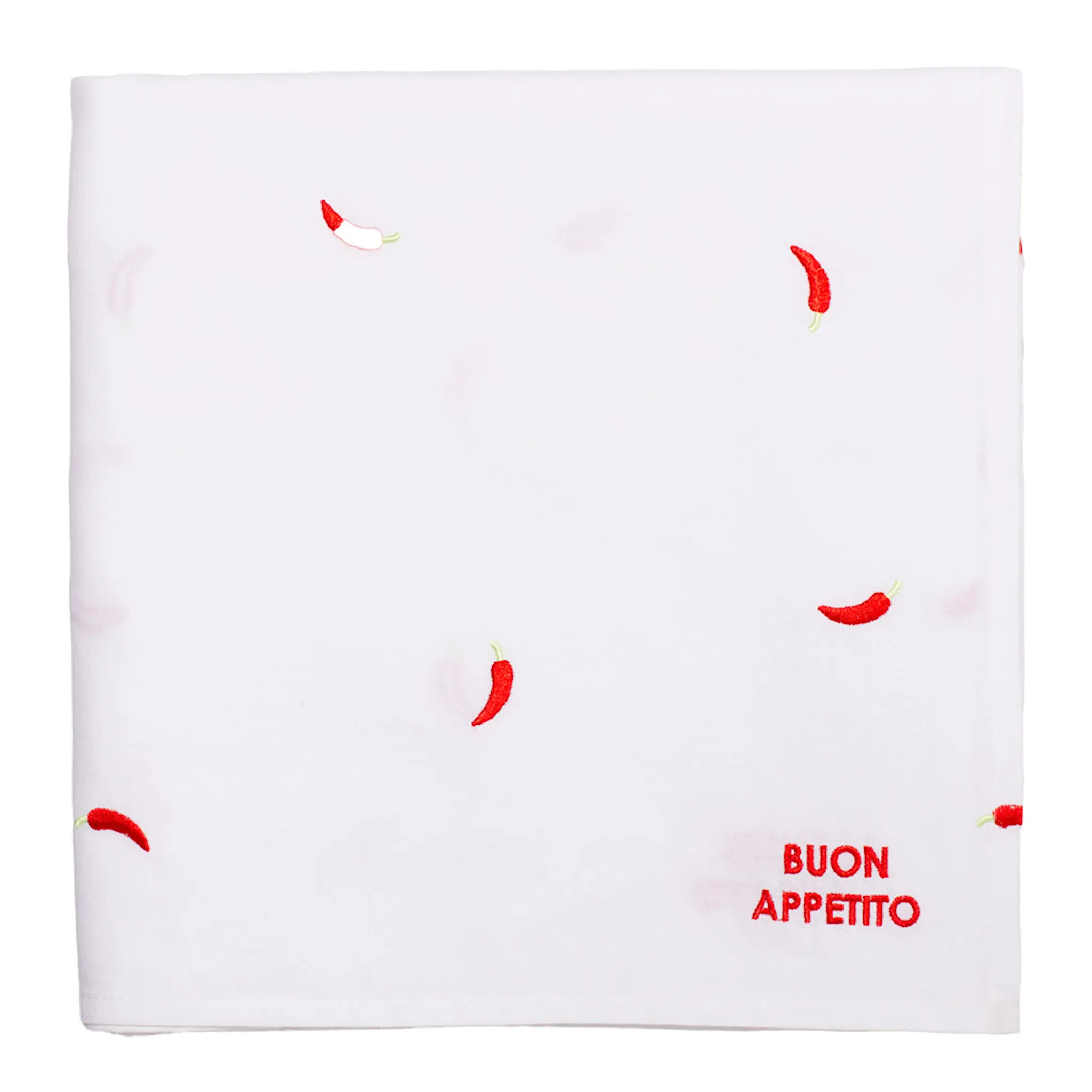 Vondels Summer Party duk 260×140 cm Peppers white