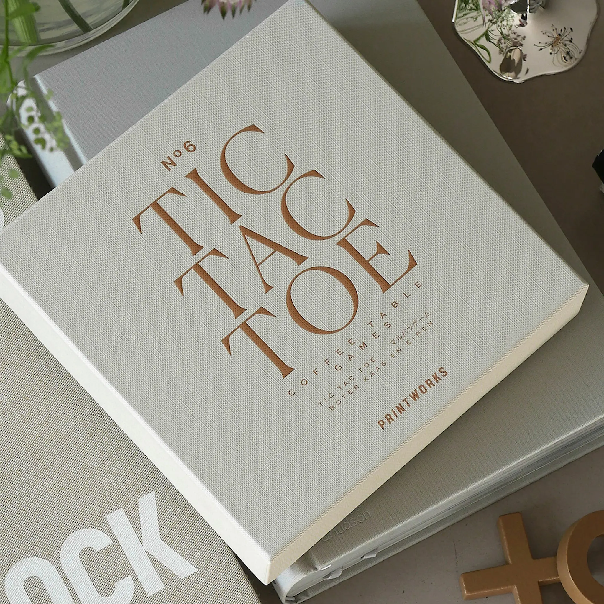 Printworks Classic spel tic tac toe