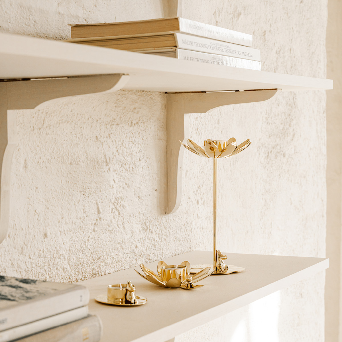 Hilke Hilke x Mumin No.3 ljusstake mässing