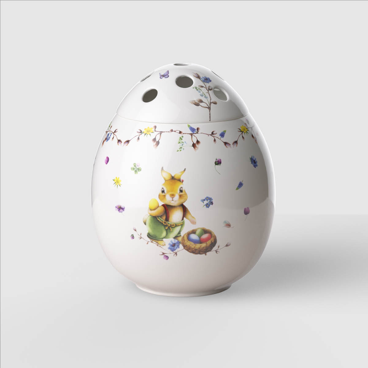 Villeroy & Boch Spring Fantasy Emma & Paul vas 18 cm 2,8 L grön/vit