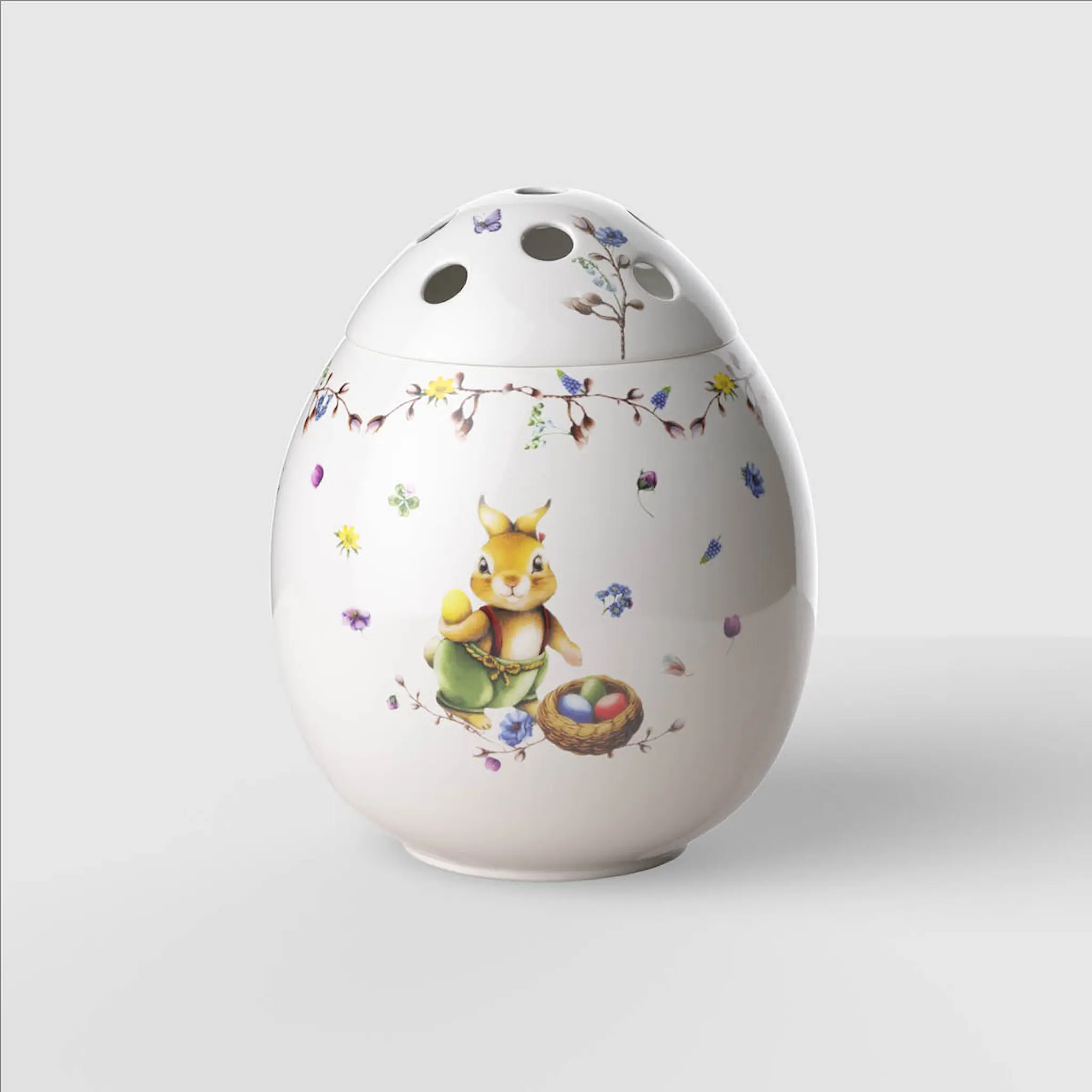 Villeroy & Boch Spring Fantasy Emma & Paul vas 18 cm 2,8 L grön/vit