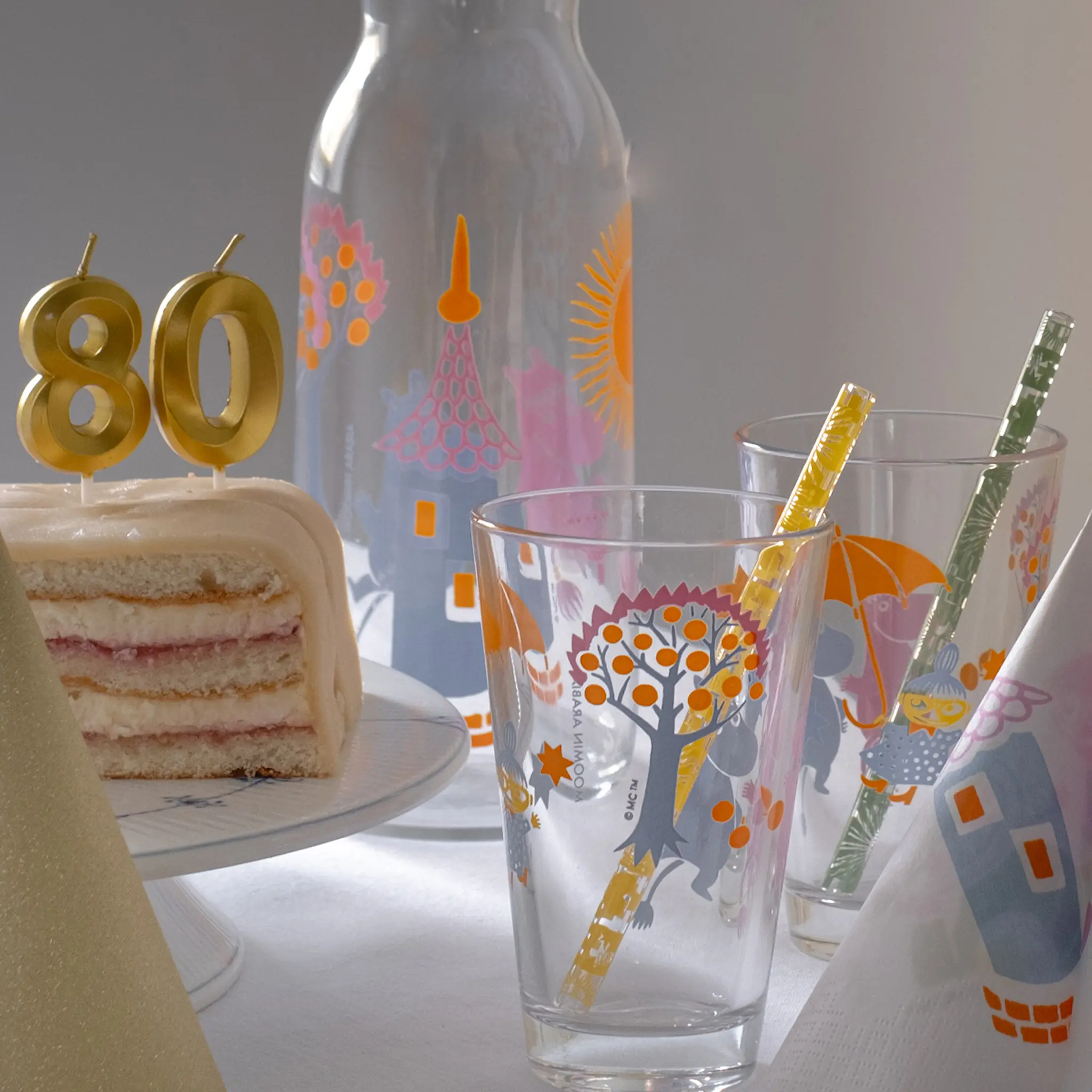 Modern House Muumi Juhlat Pilli 6 kpl Keltainen