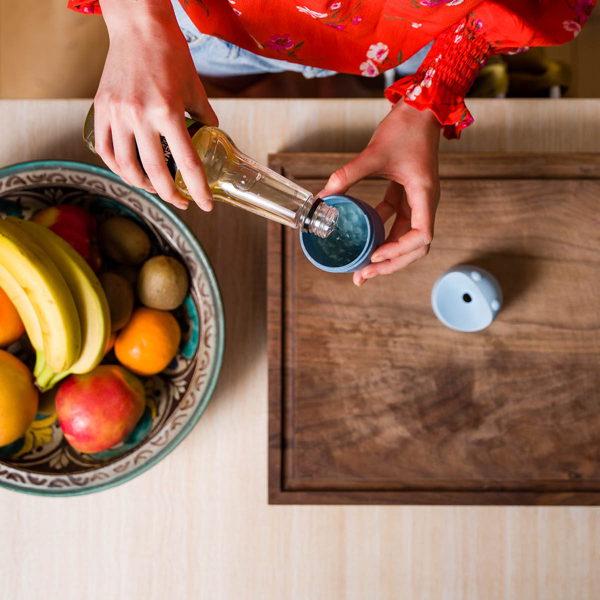 Happy Sinks Konna flugfälla 11 cm blå