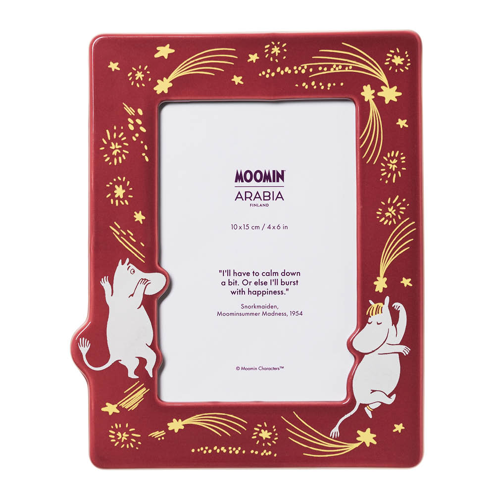 Moomin Arabia Mummi fotoramme 10x15 cm Festlige stunder