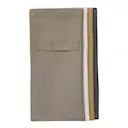 Servett i bomull 20x20 cm 4-pack earth