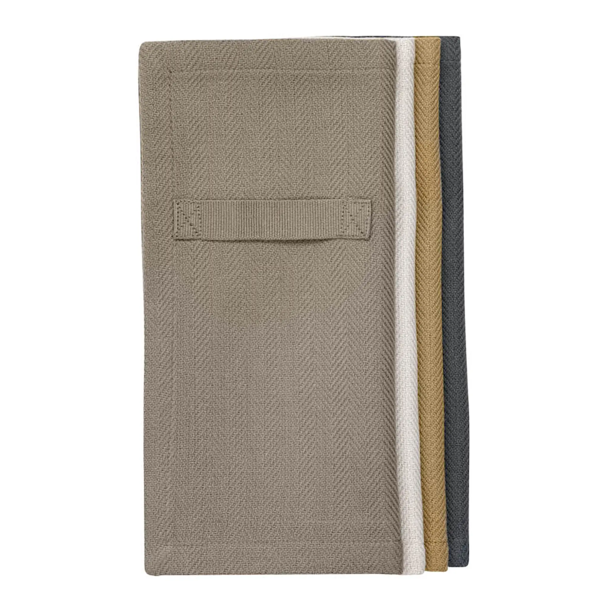 The Organic Company Serviett i bomull 20x20 cm 4 stk earth