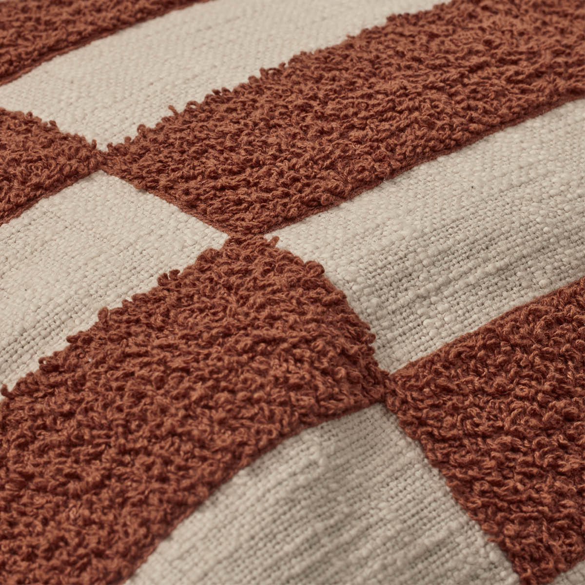 Broste Copenhagen Jane Tyynynpäällinen 40x60 cm Mocha Bisque/Oatmeal