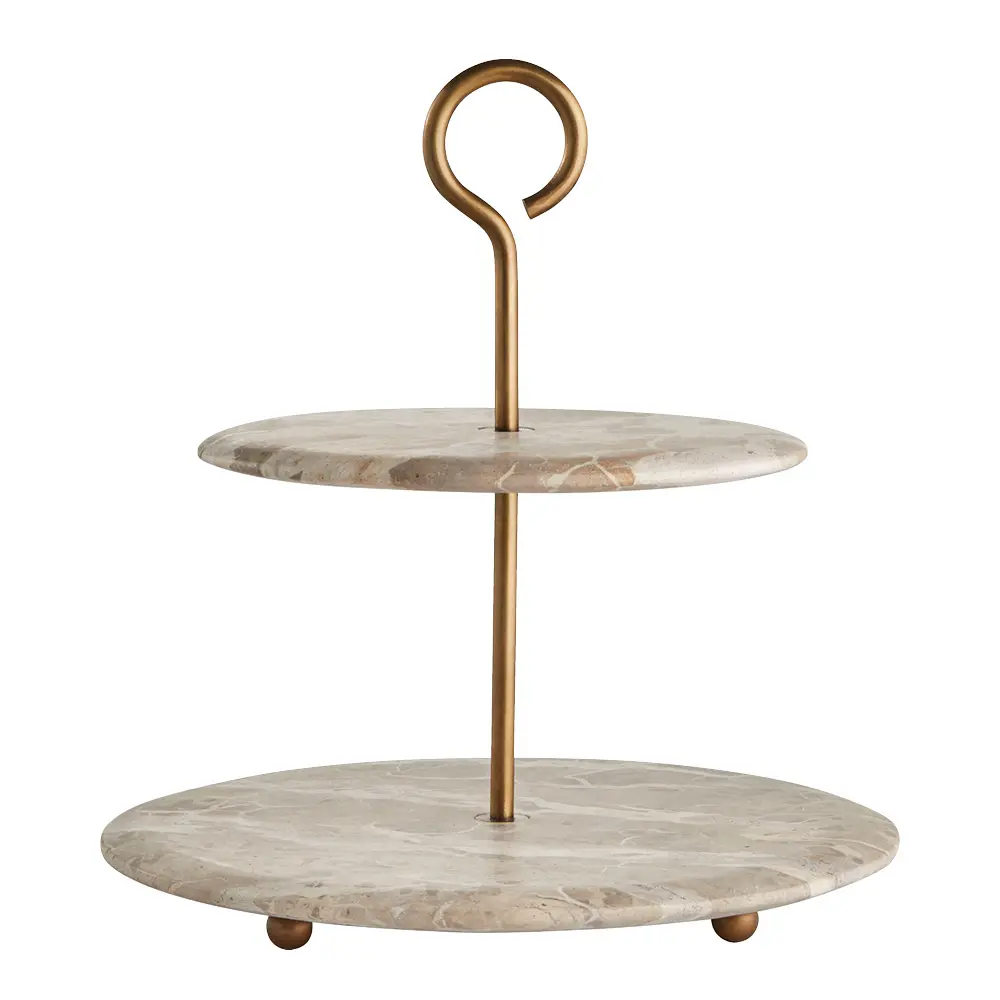 Ellia Kakkuvati 35 cm 2 kerrosta Hiekka